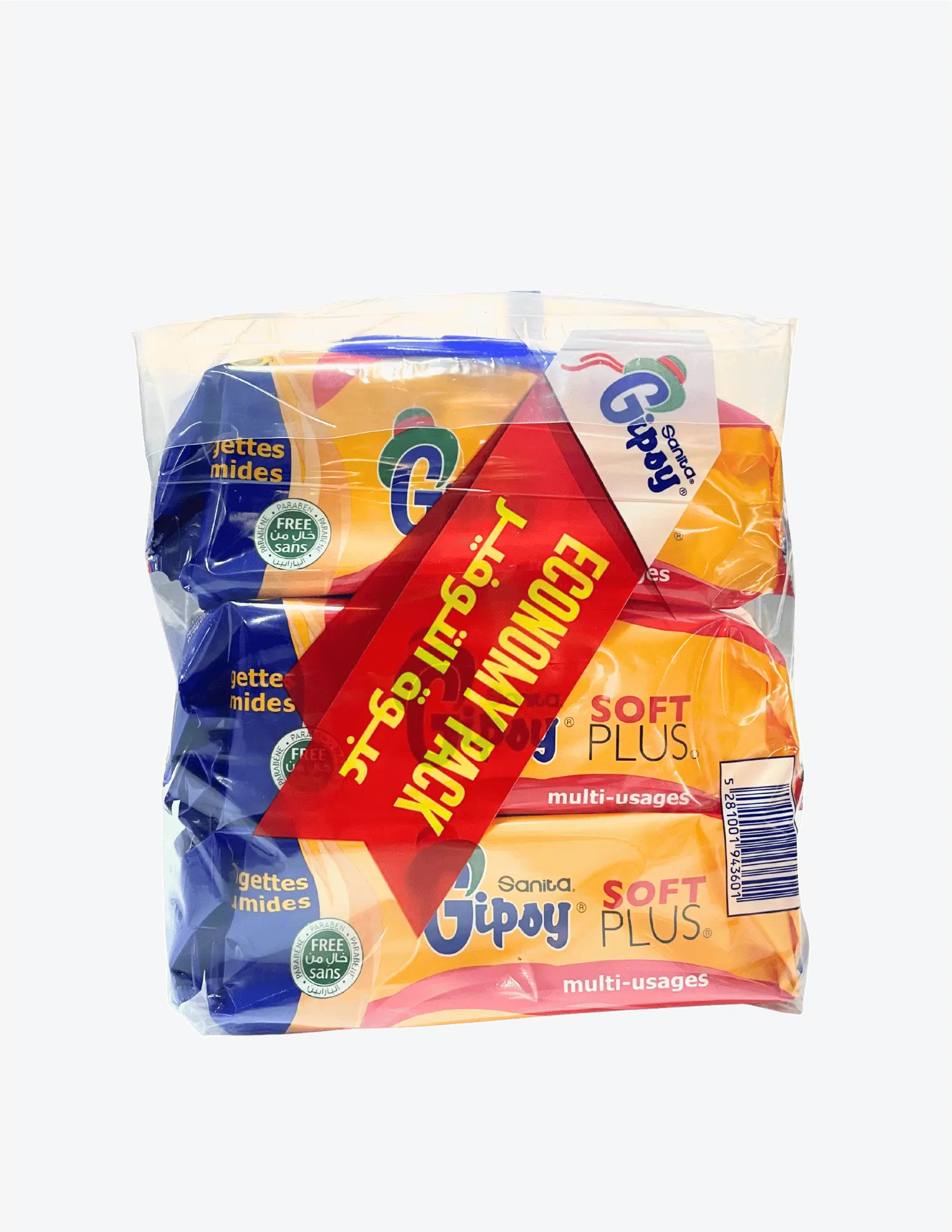 Promo Wipes Gipsy x 3  100 Sheets
