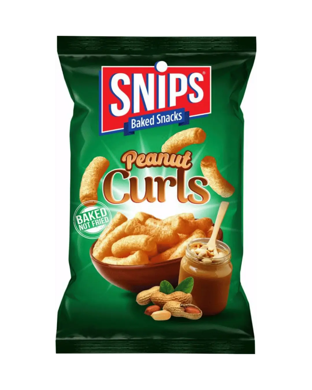 Snips Curls Peanut 230 g