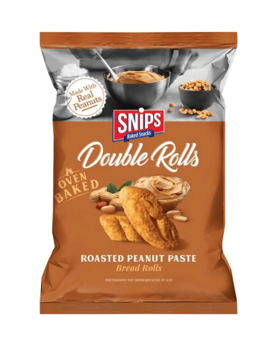 Snips Double Rolls Peanut 170 g