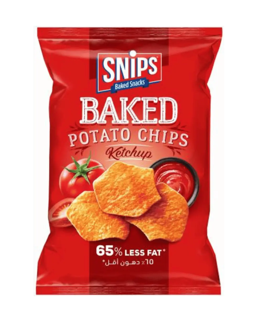 Snips Potato Ch Ketchup 165 g image