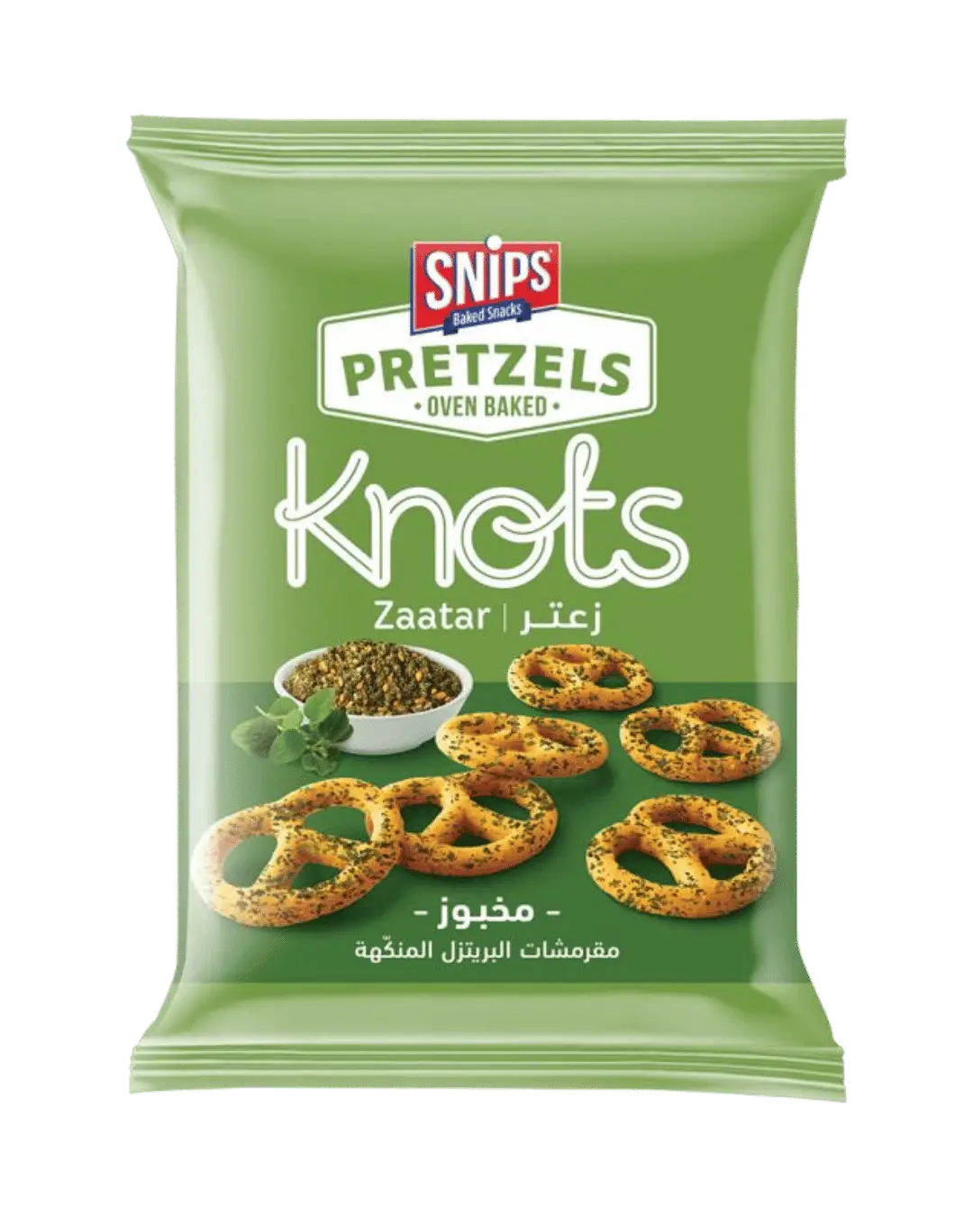 Snips Pretzels Knots Zaatar 120 g image